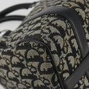 Christian Dior Trotter Canvas Hand Bag Navy Silver Auth am12033A-12