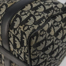 Christian Dior Trotter Canvas Hand Bag Navy Silver Auth am12033A-13