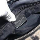 Christian Dior Trotter Canvas Hand Bag Navy Silver Auth am12033A-17