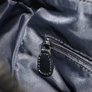 Christian Dior Trotter Canvas Hand Bag Navy Silver Auth am12033A-21