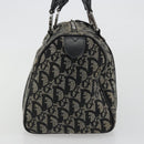 Christian Dior Trotter Canvas Hand Bag Navy Silver Auth am12033A-5