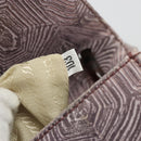 PRADA Hand Bag Leather Purple Silver Auth am12034V-10