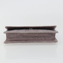 PRADA Hand Bag Leather Purple Silver Auth am12034V-5