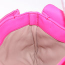 Miu Miu Shoulder Bag Leather Sequins Pink Gold Auth am12035V-26