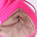Miu Miu Shoulder Bag Leather Sequins Pink Gold Auth am12035V-28