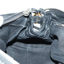 Chloe Paddington Hand Bag Leather Black Gold Silver Auth am12037V-20