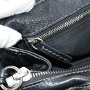 Chloe Paddington Hand Bag Leather Black Gold Silver Auth am12037V-21