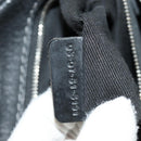 Chloe Paddington Hand Bag Leather Black Gold Silver Auth am12037V-23