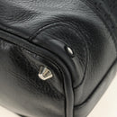 Chloe Kerala Hand Bag Leather Black Silver Auth am12038V-15