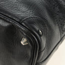 Chloe Kerala Hand Bag Leather Black Silver Auth am12038V-17