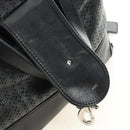 Chloe Kerala Hand Bag Leather Black Silver Auth am12038V-20