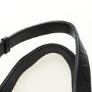 Chloe Kerala Hand Bag Leather Black Silver Auth am12038V-14