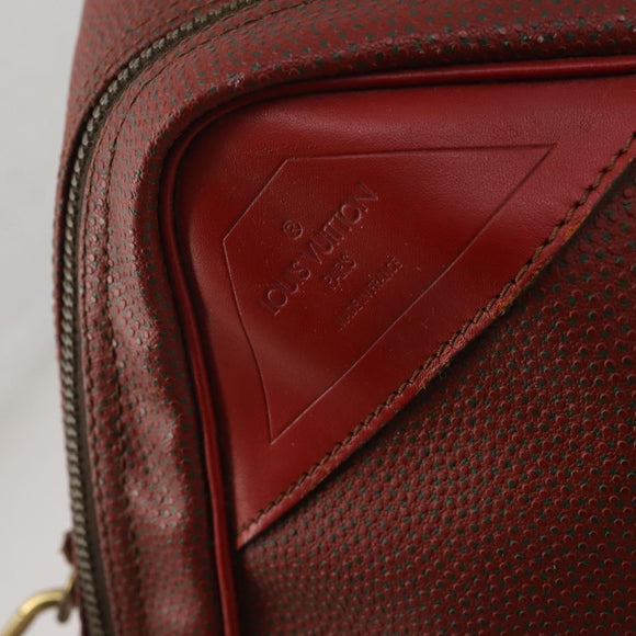 LOUIS VUITTON LV Cup Challenger Line Challenge Siefeller Red M46124 Auth am12046