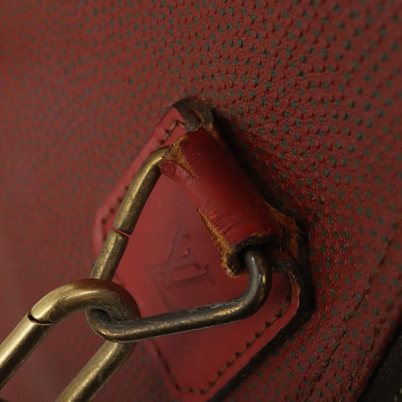 LOUIS VUITTON LV Cup Challenger Line Challenge Siefeller Red M46124 Auth am12046