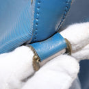 LOUIS VUITTON Epi Petit Noe Shoulder Bag Blue M44105 LV Auth am12049-12