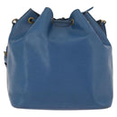 LOUIS VUITTON Epi Petit Noe Shoulder Bag Blue M44105 LV Auth am12049-2