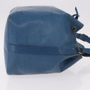 LOUIS VUITTON Epi Petit Noe Shoulder Bag Blue M44105 LV Auth am12049-3