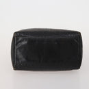 FENDI Zucca Canvas Hand Bag Leather 2 Set Brown Black Auth am12050-7
