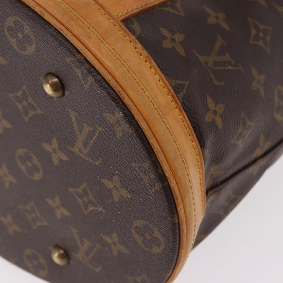 LOUIS VUITTON Monogram Bucket GM Shoulder Bag M42236 LV Auth am12051
