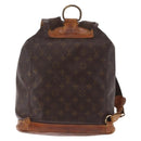 LOUIS VUITTON Monogram Montsouris GM Backpack M51135 LV Auth am12052-3