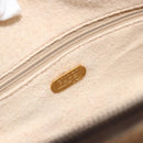 GUCCI GG Plus Supreme Boston Bag PVC Beige Gold Auth am12053-19