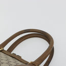 GUCCI GG Plus Supreme Boston Bag PVC Beige Gold Auth am12053-8