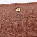 LOUIS VUITTON Monogram Porte Monnaie Billets Tresor Wallet M61730 Auth am12054V-17