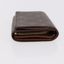 LOUIS VUITTON Monogram Porte Monnaie Billets Tresor Wallet M61730 Auth am12054V-3
