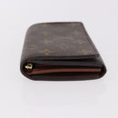 LOUIS VUITTON Monogram Porte Monnaie Billets Tresor Wallet M61730 Auth am12054V-4