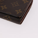 LOUIS VUITTON Monogram Porte Monnaie Billets Tresor Wallet M61730 Auth am12054V-14