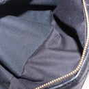 VERSACE Body Bag Leather Black Gold Auth am12055V-21