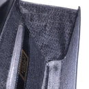 Gianni Versace Sunburst Vanity Hand Bag Leather Black Gold Auth am12056V-19