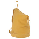 LOEWE Anton Backpack Leather Yellow Gold Auth am12060A-1