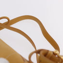 LOEWE Anton Backpack Leather Yellow Gold Auth am12060A-14
