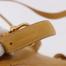 LOEWE Anton Backpack Leather Yellow Gold Auth am12060A-11