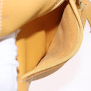 LOEWE Anton Backpack Leather Yellow Gold Auth am12060A-22