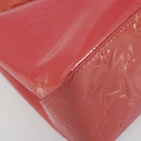 LOUIS VUITTON Monogram Vernis Reade PM Bag Fuchsia Pink M91221 LV Auth am12061V-14