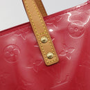 LOUIS VUITTON Monogram Vernis Reade PM Bag Fuchsia Pink M91221 LV Auth am12061V-17