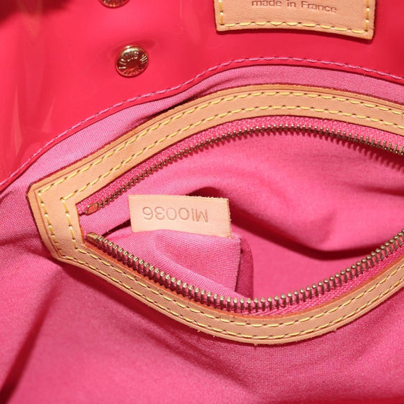 LOUIS VUITTON Monogram Vernis Reade PM Bag Fuchsia Pink M91221 LV Auth am12061V
