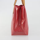 LOUIS VUITTON Monogram Vernis Reade PM Bag Fuchsia Pink M91221 LV Auth am12061V-3