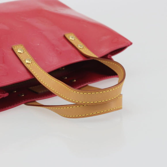 LOUIS VUITTON Monogram Vernis Reade PM Bag Fuchsia Pink M91221 LV Auth am12061V