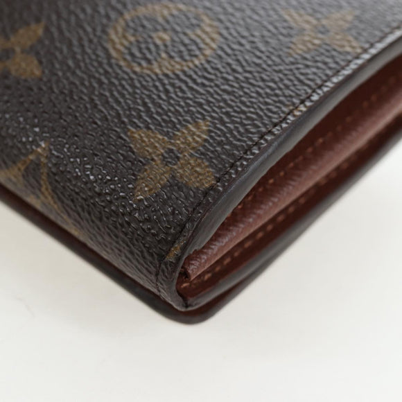 LOUIS VUITTON Monogram Portefeuille Tresol Wallet M61736 LV Auth am12063V
