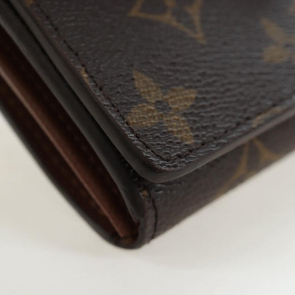 LOUIS VUITTON Monogram Portefeuille Tresol Wallet M61736 LV Auth am12063V