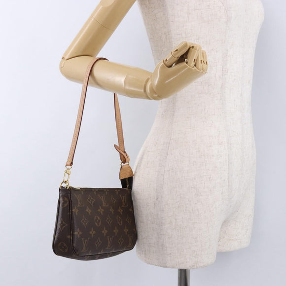 LOUIS VUITTON Monogram Pochette Accessoires New Model M51980 LV Auth am12064SAM