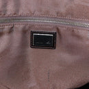 FENDI Zucca Canvas Tote Bag Nylon Black Brown Auth am12068V-18