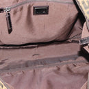 FENDI Zucca Canvas Tote Bag Nylon Black Brown Auth am12068V-10
