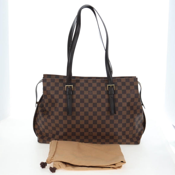 LOUIS VUITTON Damier Ebene Chelsea Tote Bag N51119 LV Auth am12069V