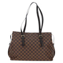 LOUIS VUITTON Damier Ebene Chelsea Tote Bag N51119 LV Auth am12069V-2
