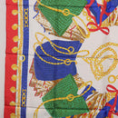 CELINE Scarf Silk Red Auth am12072V-16