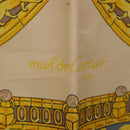 CARTIER Scarf Silk Pink Auth am12074-11